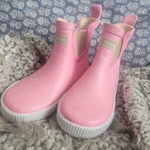 Reima PINK Ankle Rain Boots